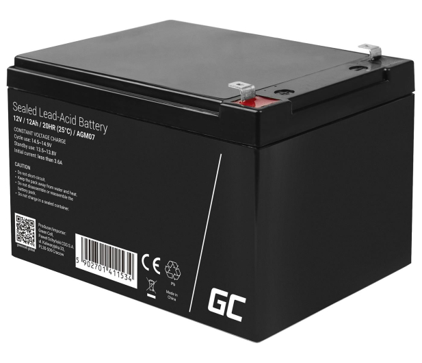 Green Cell Akumulator AGM  12V 12Ah - 547920 - zdjęcie 3